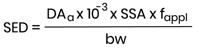 SED-formule