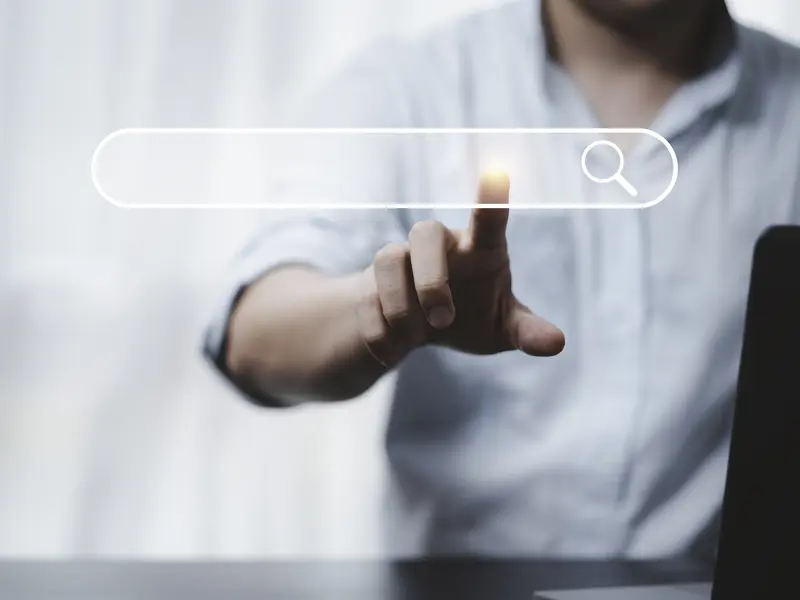 Hand-Touching-With-Search-Icon